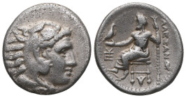 Greek Coins , Kings of Macedon. Sardeis. Alexander III "the Great" 336-323 BC. Drachm AR , Very fine.

 Weight:4 gr Diameter16,9 mm