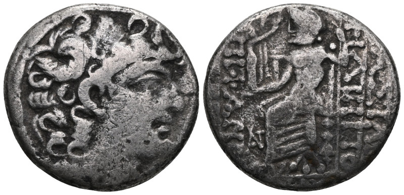 Greek SELEUKID KINGS OF SYRIA. Antiochos XI Epiphanes Philadelphos, circa 95/4-9...