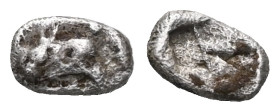 Greek Coins , obol , silver , fine.

 Weight:0,4 gr Diameter10,7 mm