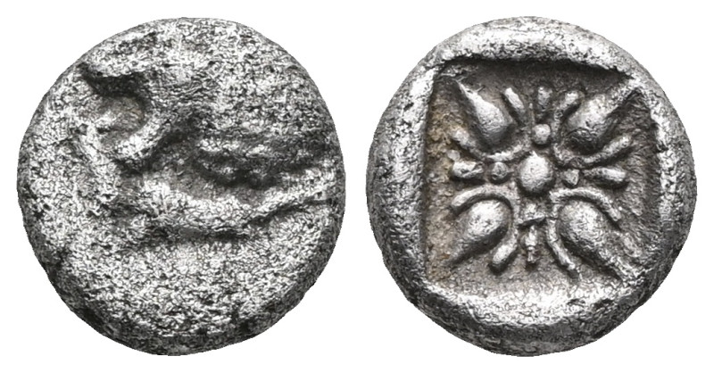 Greek Ionia, Miletus, AR obol or 1/12 of stater (Silver), late 6th-5th centuries...