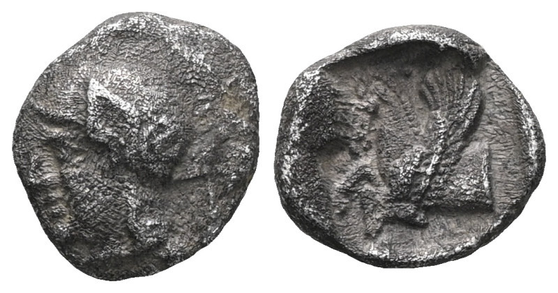 Greek CILICIA. Celenderis. Ca. late 5th-early 4th centuries BC. AR obol . NGC Ch...