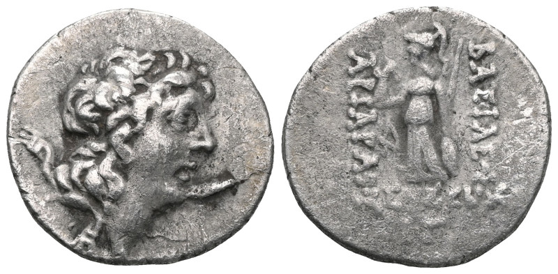 Greek Coins Cappadocian Kingdom. Ariarathes IX Eusebes Philopator. Drachm. RY 4 ...
