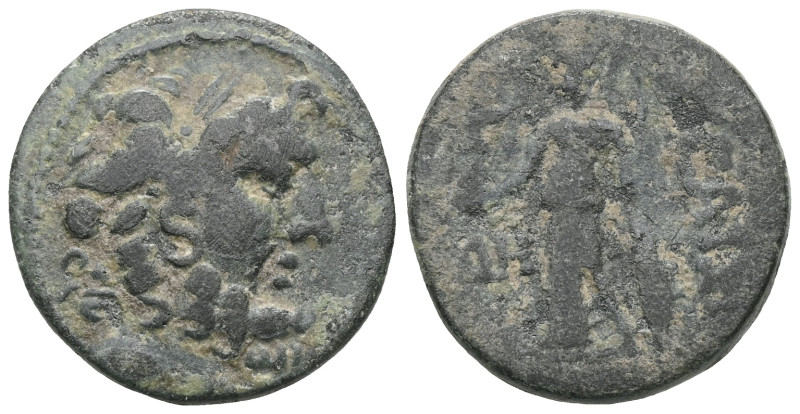 Greek SELEUKID KINGS of SYRIA. Demetrios II Nikator, first reign, 146-138 BC. Ae...