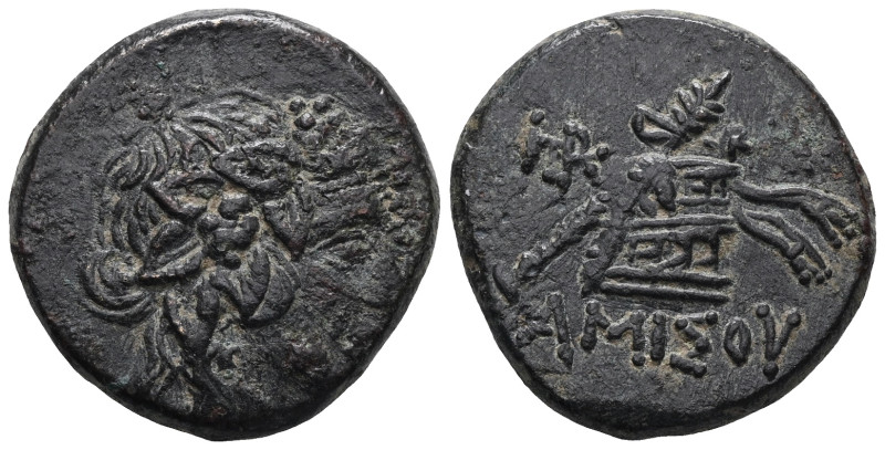 Greek Pontos. Amisos. Time of Mithradates VI Eupator circa 120-63 BC. Bronze Æ H...