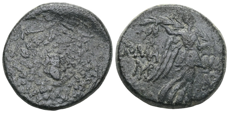 Greek PONTOS. Komana. Time of Mithradates VI Eupator, circa 85-65 BC. (Bronze). ...