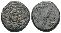 Greek Pontos, Amisos, AE (Bronze),Contemporary imitation, Circa 1st Century BC. Pontos, Amisos, AE (Bronze),Contemporary imitation, Circa 1st Century ...
