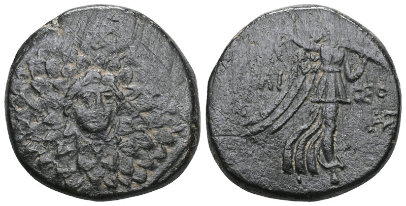 Greek Pontos, Amisos, AE (Bronze),Contemporary imitation, Circa 1st Century BC. ...
