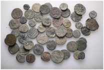 ANCIENT BRONZE COINS.SOLD AS SEEN.NO RETURN.

 Weight:lot Diameterlot