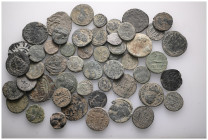 ANCIENT BRONZE COINS.SOLD AS SEEN.NO RETURN.

 Weight:lot Diameterlot