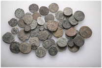 ANCIENT BRONZE COINS.SOLD AS SEEN.NO RETURN.

 Weight:lot Diameterlot