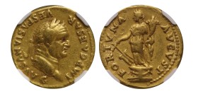 VF | Vespasian gold Aureus