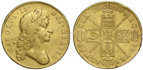 Charles II 1681 gold Five Guineas