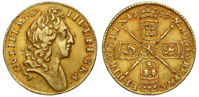 William III 1695 gold Half-Guinea