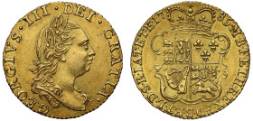 AU55 | George III 1785 gold Half-Guinea