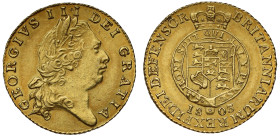 AU55 | George III 1803 gold Half-Guinea