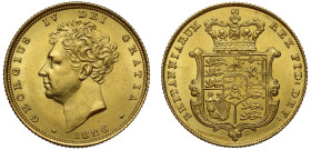 MS64 | George IV 1826 gold Sovereign