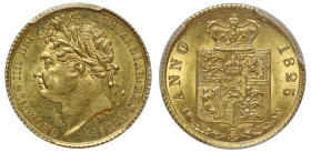 MS63 | George IV 1825 gold Half-Sovereign