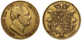 William IV 1833 gold Sovereign