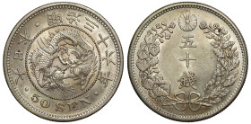 Japan, Meiji 36 (1903) silver 50-Sen