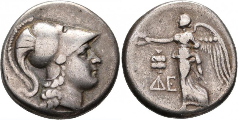 Pamphylien: SIDE, Tetradrachme, 2. - 1. Jhd. v. Chr, 16,59 g, Athenakopf mit kor...
