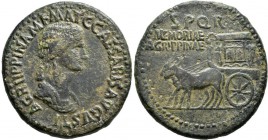 Agrippina Maior (+ 33 n.Chr.): Mutter des Caligula, Æ-Sesterz, 22,2 g, Kampmann 10.3, RIC 55, Beläge, fast sehr schön.
 [taxed under margin system]...