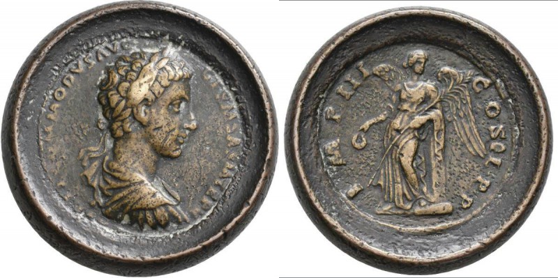 Commodus (166 - 177 - 180 - 192): Paduaner, Æ-Medaillons, 40 mm, 65,35 g, nach d...