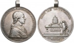 Altdeutschland und RDR bis 1800: Gurk-Fürstbistum, Franz Xaver von Salm-Reifferscheid 1783-1822: Silbermedaille 1799, Stempel von Harnisch, auf den To...