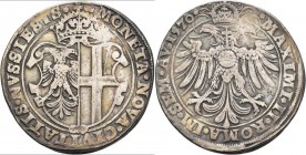 Altdeutschland und RDR bis 1800: Neuss: Maximilian II. 1564-1576: Reichstaler 1570, vgl. Noss 58, Davenport 9595, galvanoplastische Museumsanfertigung...