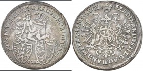 Altdeutschland und RDR bis 1800: Nürnberg: ½ Reichsguldiner zu 30 Kreuzer 1626, mit Titlel Ferdinand II., galvanoplastische Museumsanfertigung des 19....