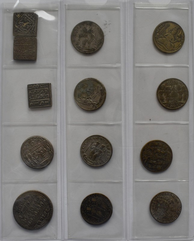 Indien: Lot 13 Stück: Tempeltoken (Ramatanka) , 19. und 20 Jhd., verschiedene Mo...