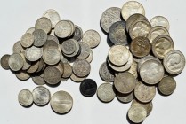 Deutschland: Ein Album mit ca. 50 Silber- und Bronzemünzen, vorwiegend Preußen.
 [taxed under margin system]