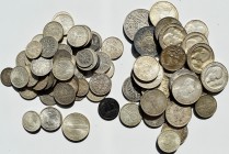 Deutschland: Lot Silbermünzen Kaiserreich, Weimarer Republik, Drittes Reich, von ½ Mark bis 5 Mark. Bitte besichtigen und durchrechnen. Insg. über 600...