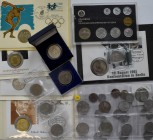 DDR: Partie mit einigen besseren Münzen, u.a. Friedrich, Reis, KMS 1984 mit Brandenburger Tor, Numisbriefe usw.
 [plus 19 % VAT]