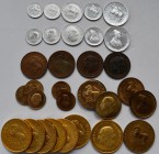 Kolonien und Nebengebiete: PROVINZ WESTFALEN: Lot 32 Münzen, dabei 50 Pfennig 1921 (J. N 9), 1 Mark 1921 (J. N 10), 5 Mark 1921 (J. N 11), 10 Mark 182...