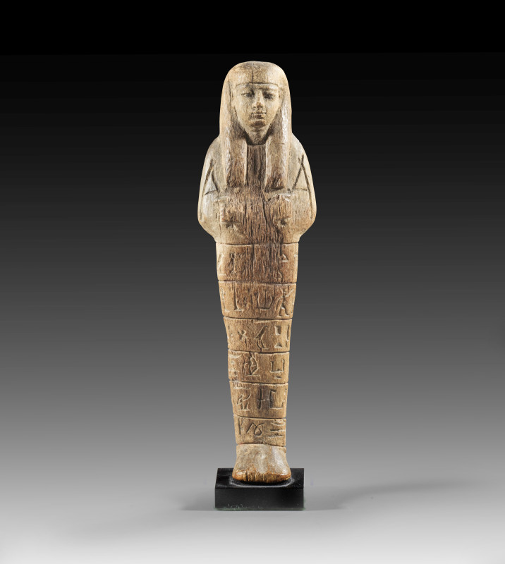 Shabti of Machu. New Kingdom, 19th dynasty, time of Ramses II, ca. 1279-1213 BC....