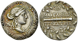 Macedon, Roman protectorate, AR Tetradrachm, after 166 BC