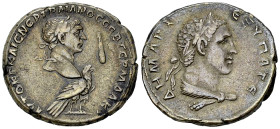 Traianus AR Tetradrachm, Rome mint for Antioch