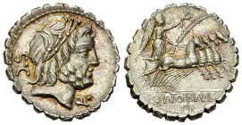 Q. Antonius Balbus AR Denarius serratus, 83/82 BC