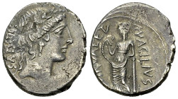 Mn. Acilius Glabrio AR Denarius, 49 BC