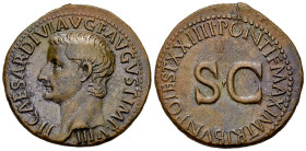 Tiberius AE As, large SC reverse