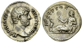 Hadrianus AR Denarius, AEGYPTOS reverse