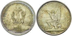 St. Gallen, AR 5 Franken 1874, Eidg. Schützenfest