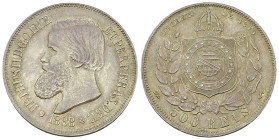 Pedro II AR 500 Reis 1888