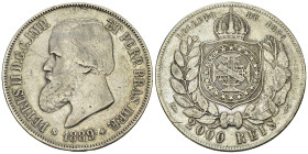 Pedro II AR 2000 Reis 1889