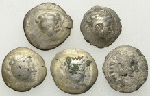 Eastern Celts, Lot of 5 AR drachms