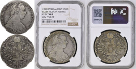 Austria Maria Theresa 1780- Silver Taler Restrike NGC VF DETAILS