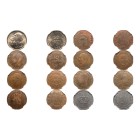 Greece Various Rulers 1838-1926 Lot of 8 Various denominations NGC-graded