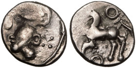 Central Gaul, Aedui, AR Quinarius