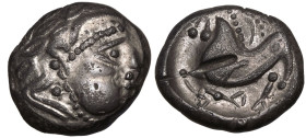Eastern European Celts, AR Tetradrachm