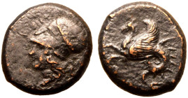 Sicily, Syracuse, temp. Dionysios I - Dionysios II Æ17